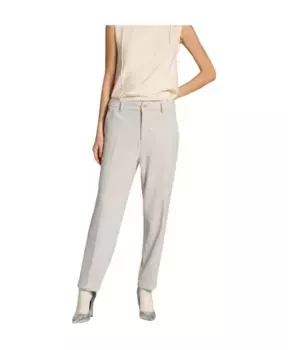 Уютные женские брюки чиносы светлых тонов Mason'S, серый