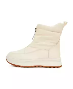 Уютные зимние ботинки на платформе Cesare Gaspari, белый