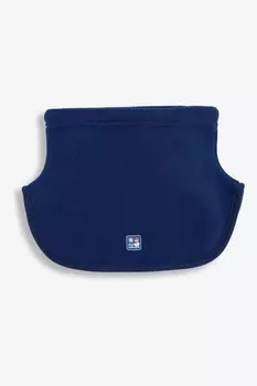 Уютный флис с глубоким вырезом Jojo Maman Bb, синий