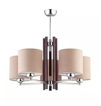 Уютный потолочный светильник KASULA Современный тканевый элегантный потолочный светильник 66см для столовой, гостиной Licht-Erlebnisse, мультиколор