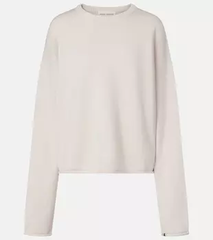 Уютный свитер из кашемира с добавками Extreme Cashmere, Chalk