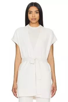 Уютный ультралегкий жилет с завязкой на талии Barefoot Dreams, цвет sand dune