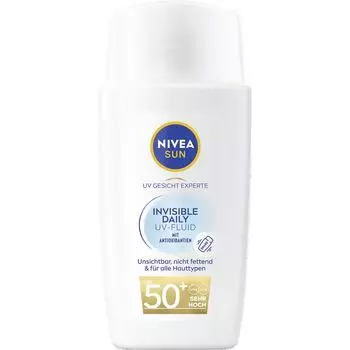 UV Face Expert Невидимый ежедневный УФ-флюид SPF 50+ NIVEA, 40 ml