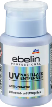 UV Nagellacentferner Professional ацетонхалтиг 125мл ebelin