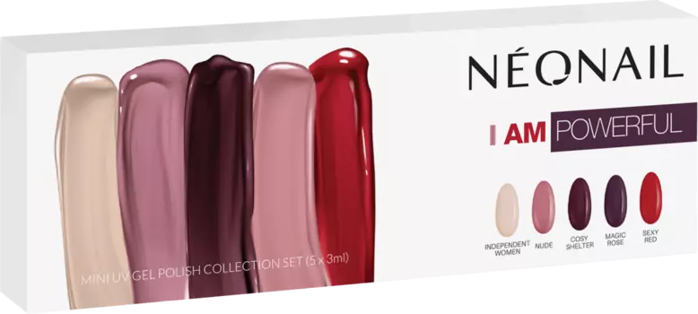 UV Nagellacset I Am Powerful 5тлг (5х3мл) 10ст NO