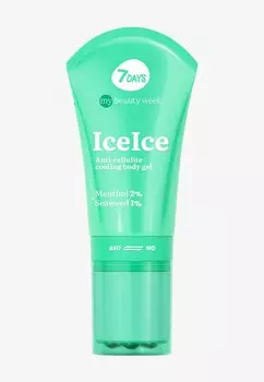 Увлажнение My Beauty Week Iceice Антицеллюлитный Охлаждающий Гель Для Тела Ментол 2% + Морски 1% 7days