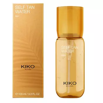 Увлажняющая автозагарная вода для тела с гиалуроновой кислотой, 100 мл Kiko Milano Self tan