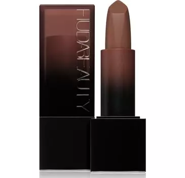 Увлажняющая губная помада Huda Beauty Power Bullet Cream Glow, оттенок Brown, самодельная, 3 г