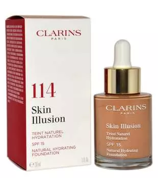 Тональный крем Clarins Skin Illusion SPF 15, оттенок 114N