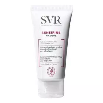 Увлажняющая и разглаживающая маска для лица, 50 мл SVR, Sensifine Masque