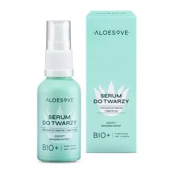 Увлажняющая и регенерирующая сыворотка для лица, 30мл Aloesove