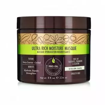 Увлажняющая маска для густых волос, 236 мл Macadamia Professional, Ultra Rich Moisture Masque