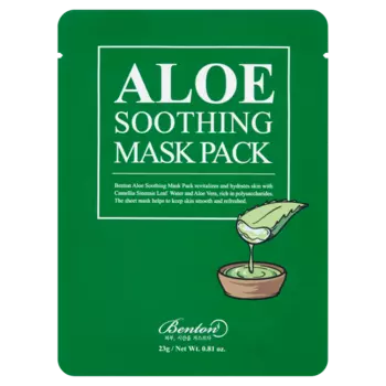 Увлажняющая маска для лица, 23 г Benton Aloe soothing