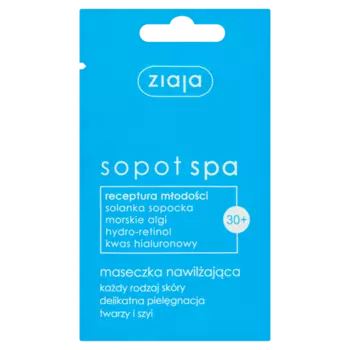 Увлажняющая маска для лица 30+, 7 мл Ziaja Sopot spa