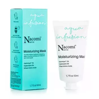 Увлажняющая маска для лица Mascarilla Aqua Infusion Nacomi, 50 ml