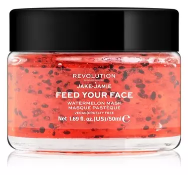 Увлажняющая маска для лица Revolution Skincare X Jake-Jamie Watermelon