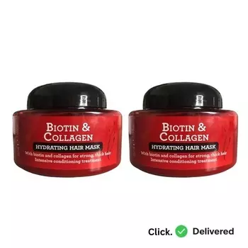 Увлажняющая маска для волос с биотином и коллагеном 220 мл Xpel