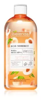 Увлажняющая мицеллярная вода Bielenda Eco Sorbet Peach