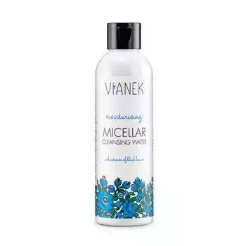 Увлажняющая мицеллярная вода Moisturizing Micellar Cleansing Water Vianek, 200 ml