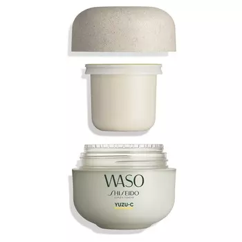 Увлажняющая ночная маска для лица, сменный блок waso yuzu-c beauty sleeping mask refill Shiseido, 50 мл