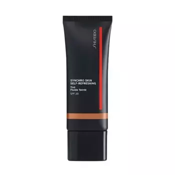 Увлажняющая основа-флюид под макияж SPF 20 Synchro Skin Self-Refreshing Shiseido, цвет tan kwanzan