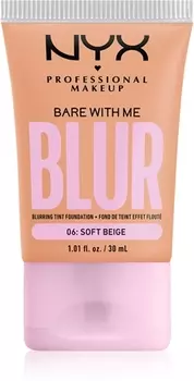 Увлажняющая основа NYX Professional Makeup Bare With Me Blur Tint, 06 Soft Beige 30 ml