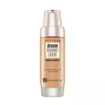 Увлажняющая основа под макияж Dream Radiant Liquid Maybelline New York, цвет warm beige