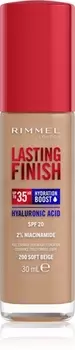 Увлажняющая основа spf 20 Rimmel Lasting Finish 35H Hydration Boost, 200 Soft Beige 30 ml