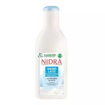 Увлажняющая пена для ванны и душа с молочными протеинами Nidra, 750 мл