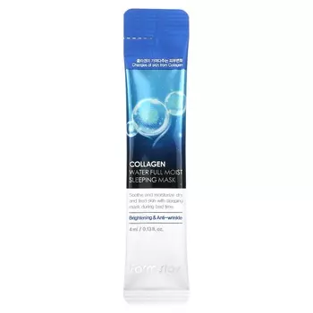 Увлажняющая спящая маска с коллагеном, 20 шт. По 4 мл (0,13 жидк. Унции) Farmstay