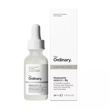Увлажняющая сыворотка для лица hyaluronic acid 2% + b5 The Ordinary, 30 мл