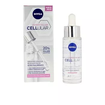 Увлажняющая сыворотка для ухода за лицом Cellular filler hialurnico serum rellenador Nivea, 40 мл