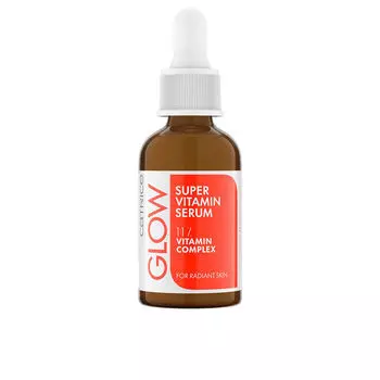 Увлажняющая сыворотка для ухода за лицом Glow super vitamin serum Catrice, 30 мл