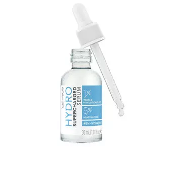 Увлажняющая сыворотка для ухода за лицом Hydro supercharged serum Catrice, 30 мл