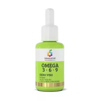 Увлажняющая сыворотка для ухода за лицом Omega 3.6.9 srum facial aceites vegetales Colours of life, 30 мл