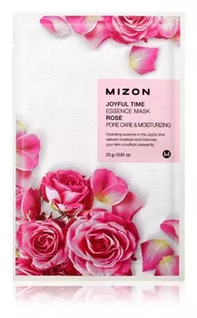 Увлажняющая тканевая маска для сужения пор Mizon Joyful Time Rose