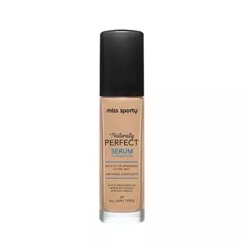 Увлажняющая тональная сыворотка № 20 Miss Sporty, Naturally Perfect