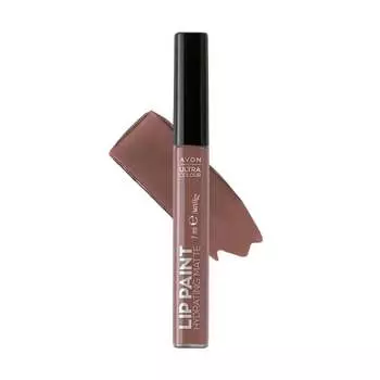 Увлажняющая жидкая губная помада Avon Lip Paint - Nude Attitude - 7 мл