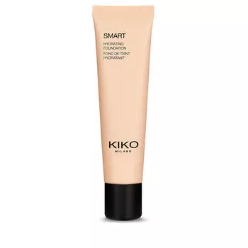 Увлажняющая жидкая тональная основа теплый бежевый 30, 30 мл Kiko Milano Smart hydrating, цвет warm beige 30