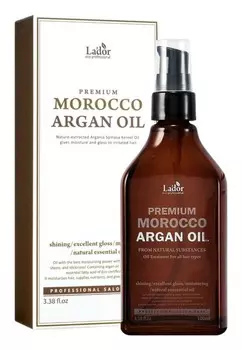 Увлажняющее и питательное масло для волос La'dor Premium Morocco Argan Oil