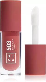 Увлажняющее масло для губ 3INA The Color Lip Oil, 503 - Medium nude pink, sheer 4 ml