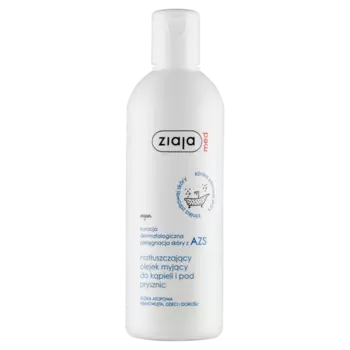 Увлажняющее масло для мытья тела, 270 мл Ziaja Med Kuracja dermatologiczna