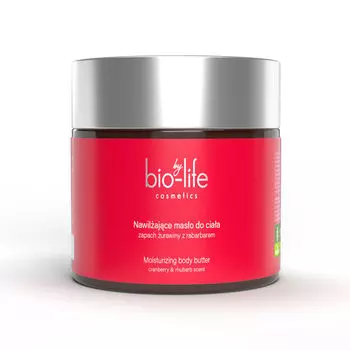 Увлажняющее масло для тела клюква с ревенем, 150 г Bio-Life