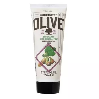 Увлажняющее молочко для тела Olive Fig с оливковым маслом первого отжима, 200 мл, 223,0 г, Korres