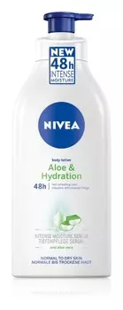 Увлажняющее молочко для тела с алоэ вера Nivea Aloe & Hydration