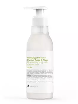 Увлажняющее молочко для тела с арганой и алоэ Botanicapharma Body Milk, 250 мл