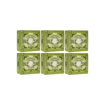 Увлажняющее натуральное мыло Thalia с оливковыми зернами, 6 x 150 г