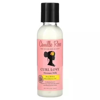 Увлажняющее несмываемое молочко для волос Camille Rose Curl Love, 59 мл