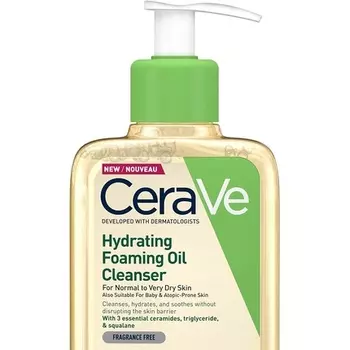 Увлажняющее очищающее масло-пенка, 236 мл, Cerave
