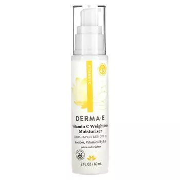 Увлажняющее средство с витамином С DERMA E, SPF 45, 60 мл.